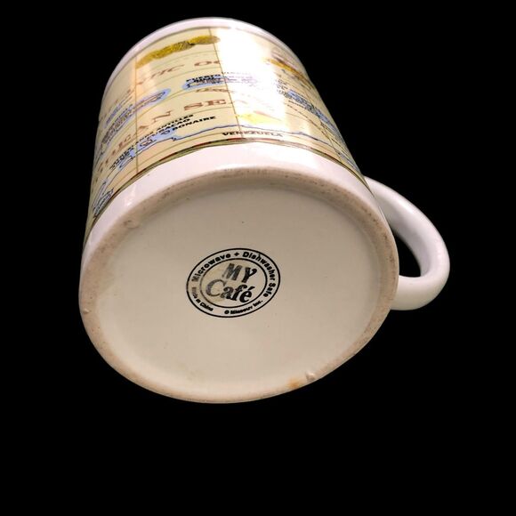 Vintage Pirate Treasure Map Coffee/Cocoa Mug; Beverage Cup, Treasure Island, - Picture 7 of 7